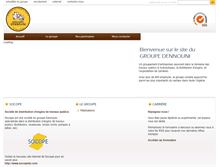 Tablet Screenshot of groupedennouni.com